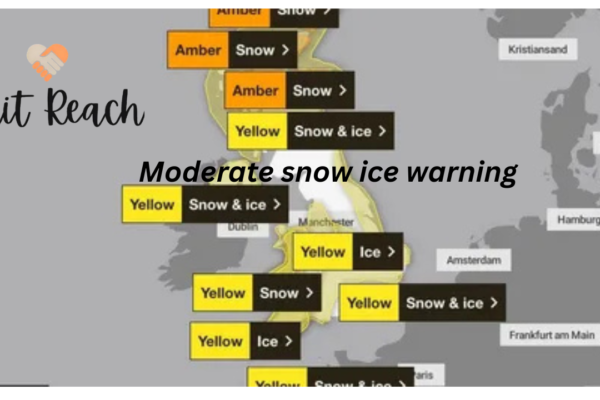 Moderate snow ice warning